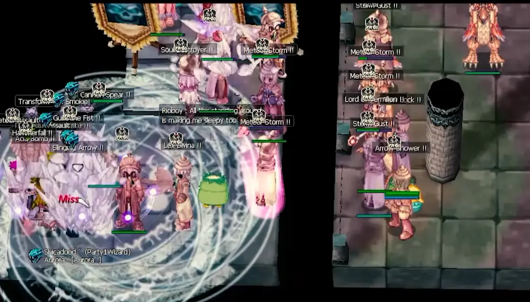 The Forsaken fighting Aurora at Skoegul
